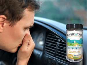 Envirotab ClO2 kit for auto odors