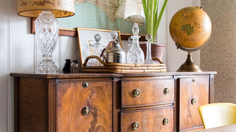 old antique furniture in picture