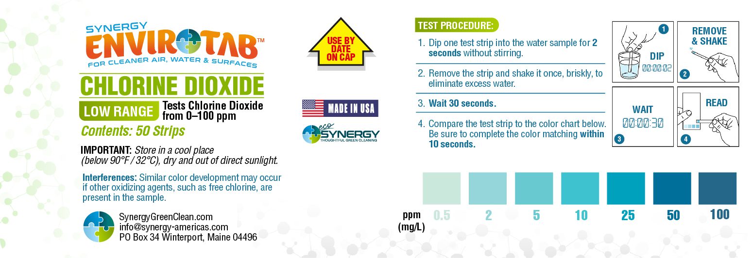 Test Strip Label