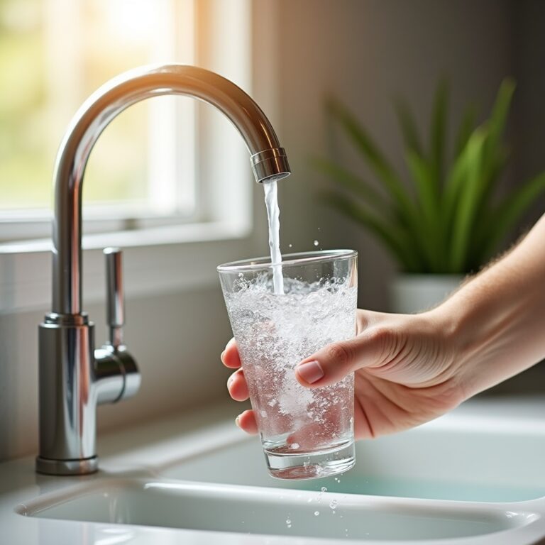 water from the tap