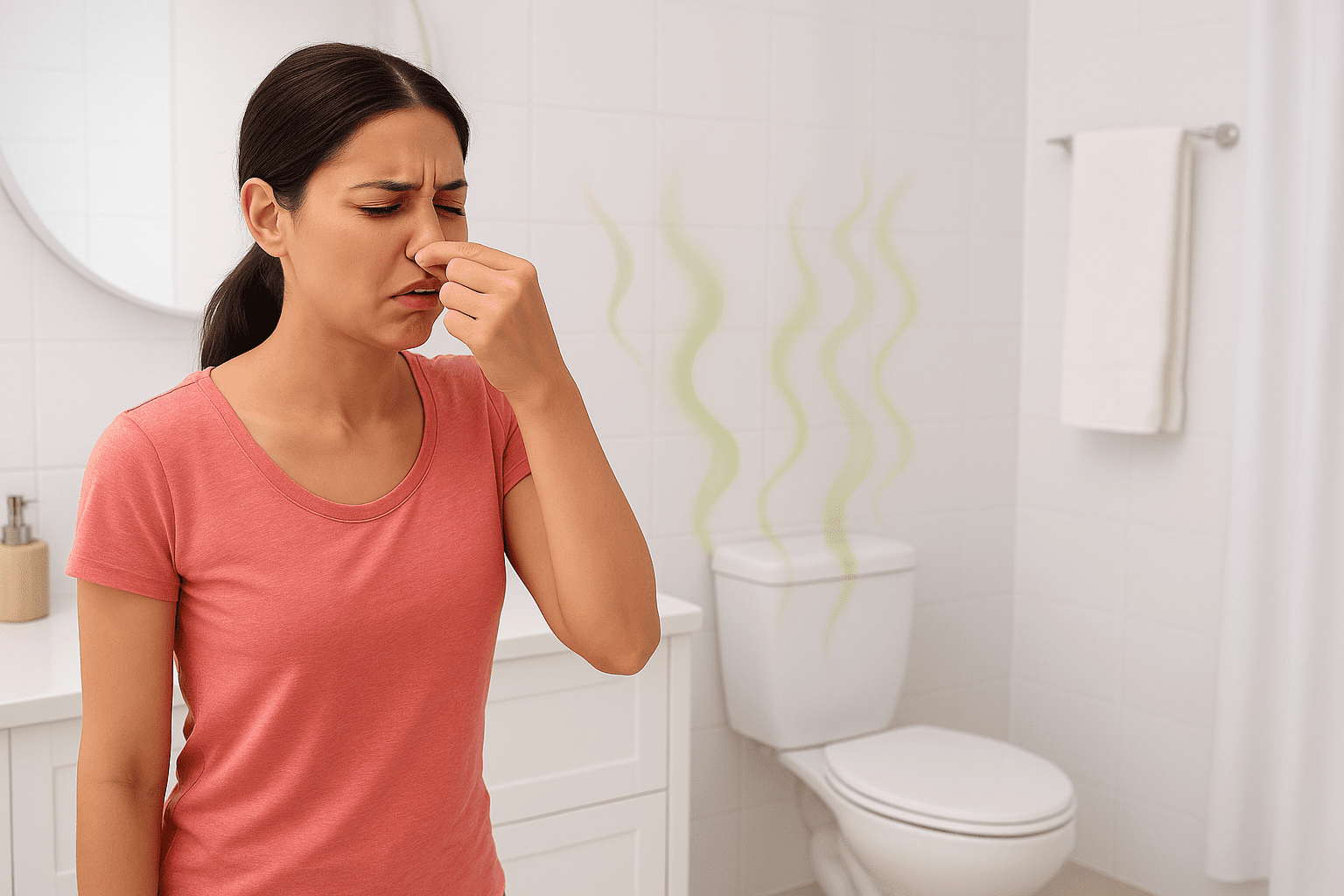 A clean, fresh-smelling bathroom isn’t just pleasant—it signals health, care and good home hygiene.