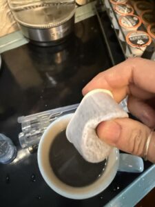 I wouldn't want this in my clean coffee machine, would you?