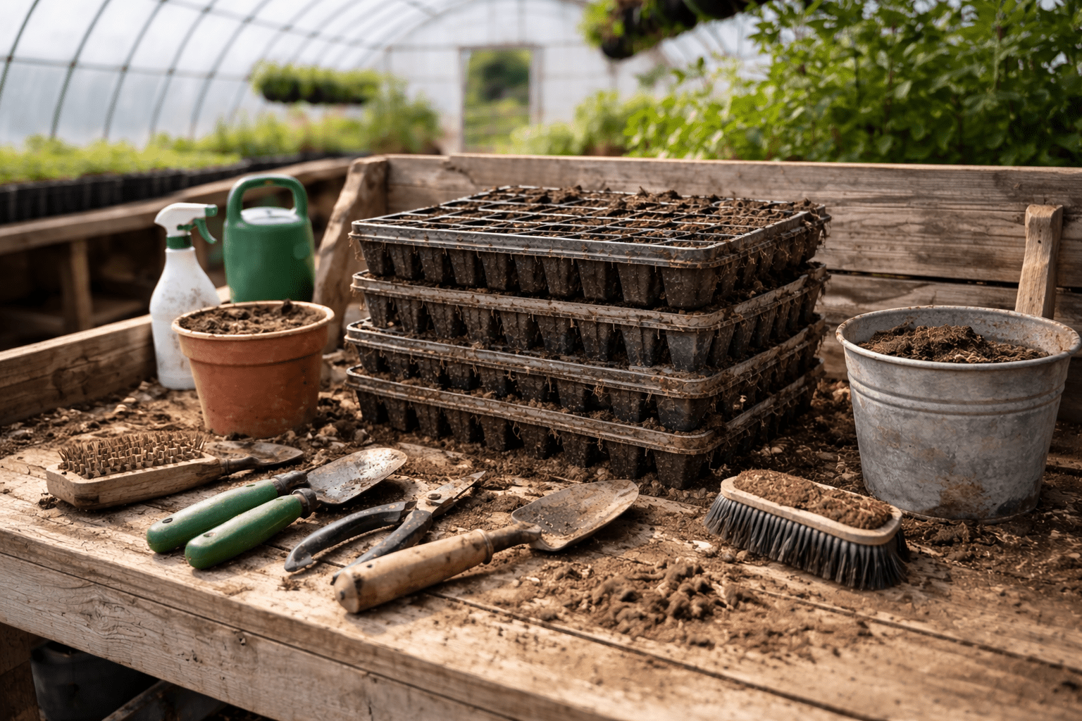 Why Is Seed Tray Cleaning Critical for Early Crop Success?