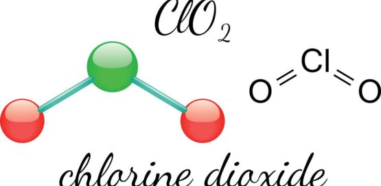 chlorine dioxide in picture.