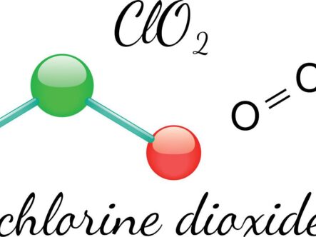 chlorine dioxide in picture.
