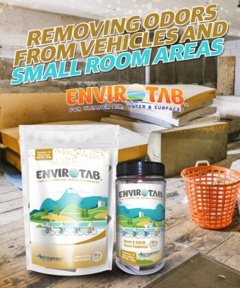 Kit for deodorizing small rooms and vehicles
