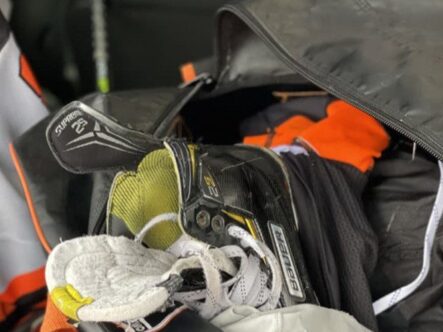Hockey gear can be very smelly