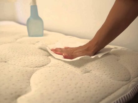 sanitizing-mattress-with-sanitizer.