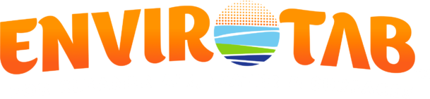 Envirotab logo with white text