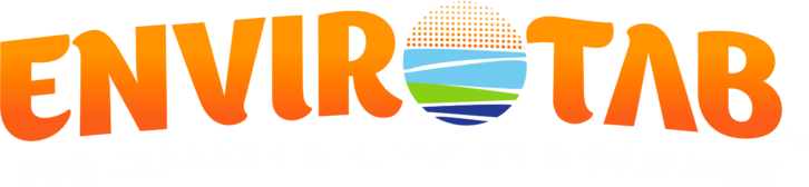 Envirotab logo with white text