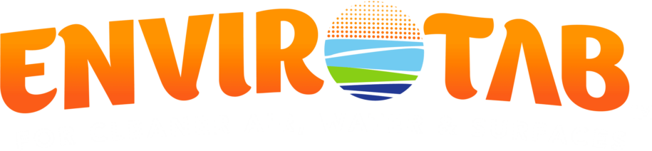 Envirotab logo with white text