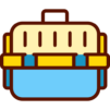 A fishing tackle box icon