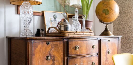 old antique furniture in picture